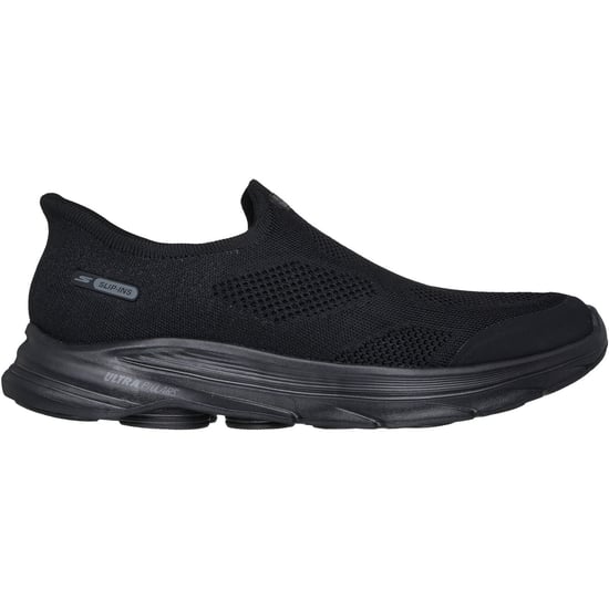 Skechers Go Walk 8 Pelayo Textile Herrenschwarze Sneakers - Image 5