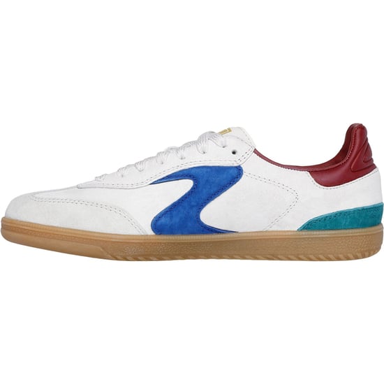 Skechers Hotshot For The Win Leder Damen Schuhe Hellgrau/Mehrfarbig - Image 4