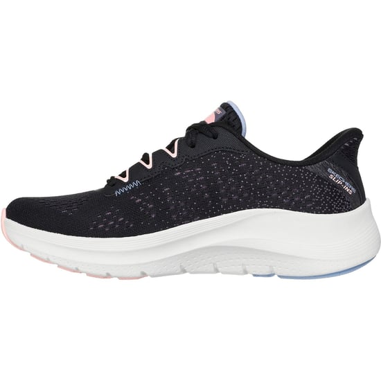 Skechers Arch Fit 2.0 Fresh Pace Textile Damen Schwarz/multi Sneaker - Image 4