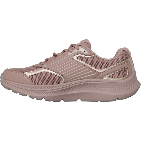 Skechers GO RUN Consistent 2.0 Advantage Damen Sneaker Aus Hellem Braunem/goldenem Leder - Image 4