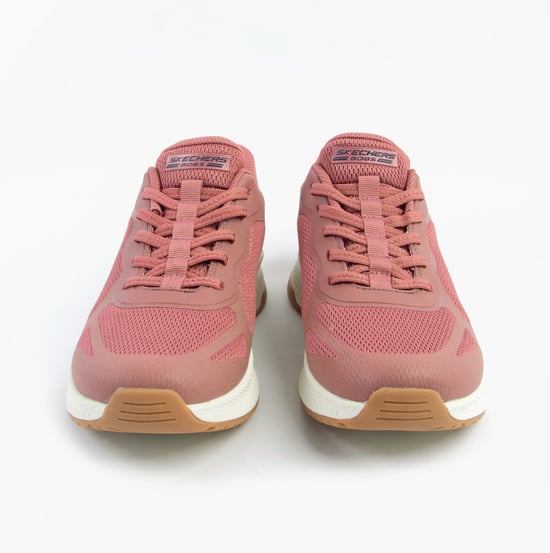 Skechers Bobs Squad 4 - Klassische Damen Sneakers Rosé - Image 4