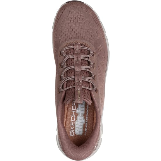 Skechers Glide-Step Elevate Amaze Damensneaker in Braun - Image 3