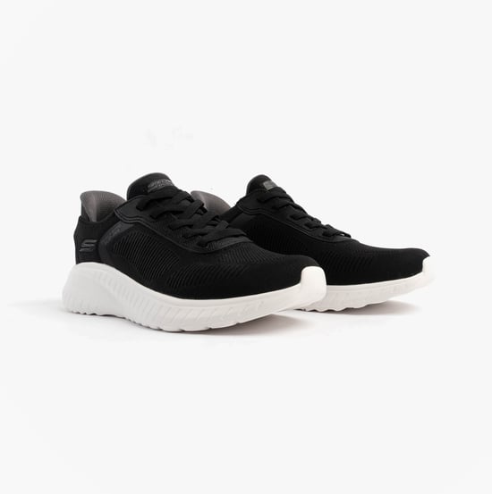 Skechers Bob Squad Chaos - Solid Step Herren-Sneakers - Schwarz - Image 4