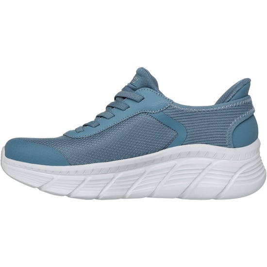 Skechers BOBS Flex Hi Linear Force Textil Damen Sneaker in Schiefergrau - Image 4