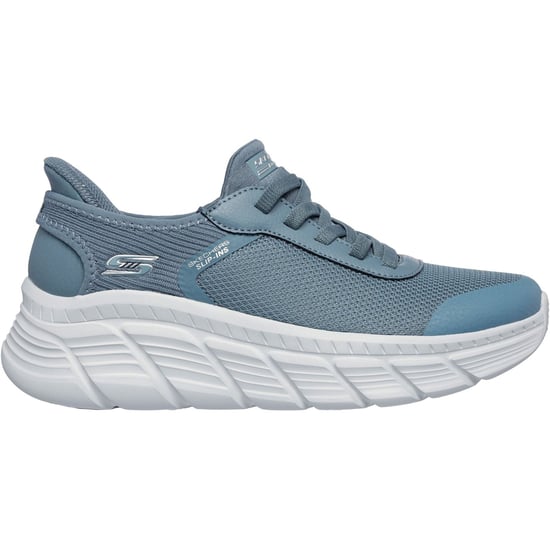 Skechers BOBS Flex Hi Linear Force Textil Damen Sneaker in Schiefergrau - Image 5