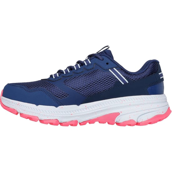 Skechers Performance GO RUN Trail Altitude 2.0 Ravine Damen Ledersneaker In Marineblau/Orange - Image 4