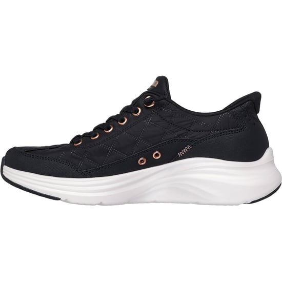 Skechers Contour Foam Golden Hour Damen Sneaker Aus Textil In Schwarz/roségold - Image 4