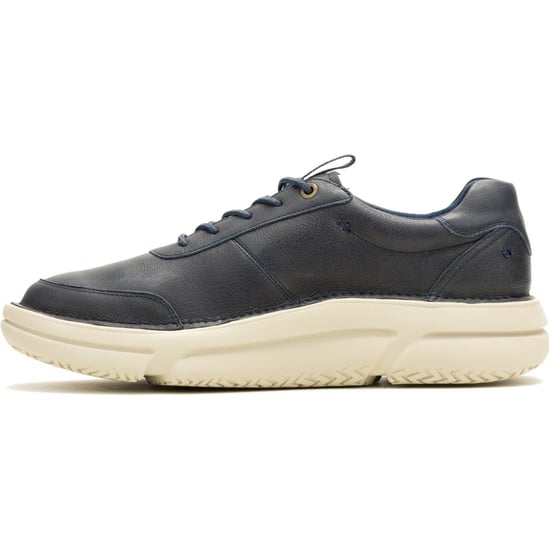 Hush Puppies Baylor Leder Herren Sneakers in Marineblau - Image 4