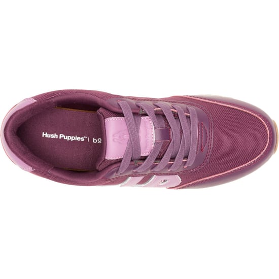 Hush Puppies Seventy8 Leder Damensneaker Feige - Image 4
