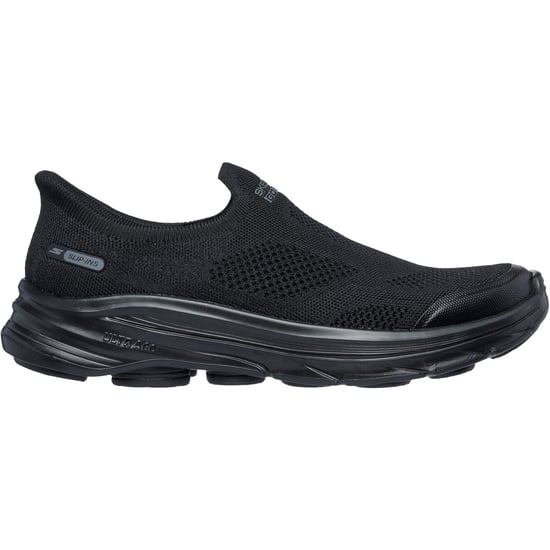 Skechers Go Walk 8 Nova Polyester Damen Schwarze Sneaker - Image 2