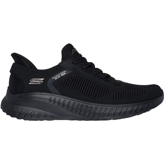 Skechers BOBS Sport Squad Chaos Damen Sneaker in Schwarz aus Textil - Image 5