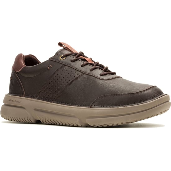 Hush Puppies Baylor Leder Herren Sneakers in Braun - Image 1