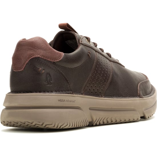 Hush Puppies Baylor Leder Herren Sneakers in Braun - Image 2