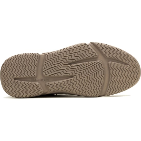 Hush Puppies Baylor Leder Herren Sneakers in Braun - Image 3
