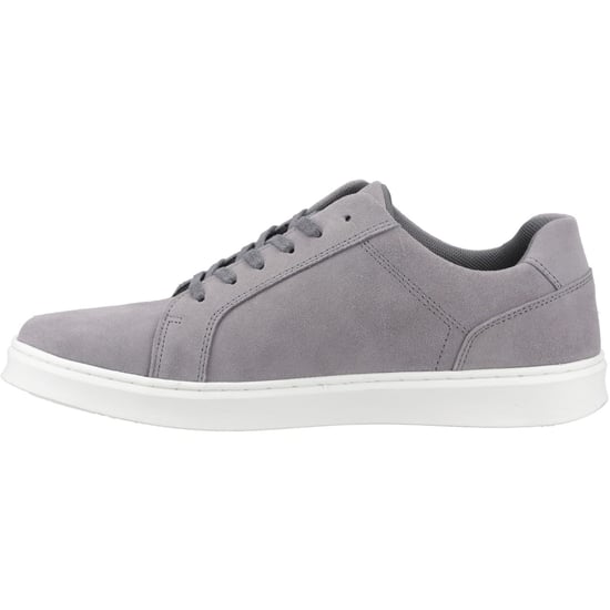 Hush Puppies Madden Herren Sneaker Aus Veloursleder In Grau - Image 4