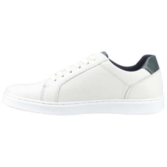 Hush Puppies Madden Leder Herren Weiße Sneakers - Image 4
