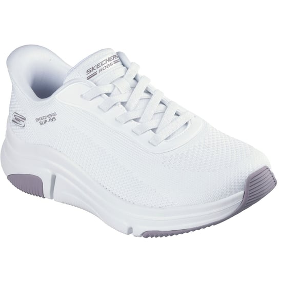 Skechers BOBS Sparrow Flex Too You Textil Damen Weiße Sneakers - Image 1