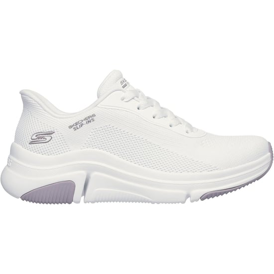 Skechers BOBS Sparrow Flex Too You Textil Damen Weiße Sneakers - Image 5