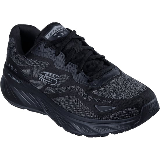 Skechers Edgeride Konzo Textile Herrenschwarze Sneakers - Image 1