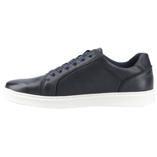 Hush Puppies Madden Herren Sneaker Aus Leder In Marineblau - Image 4