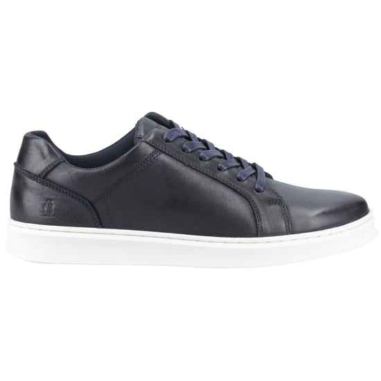 Hush Puppies Madden Herren Sneaker Aus Leder In Marineblau - Image 5