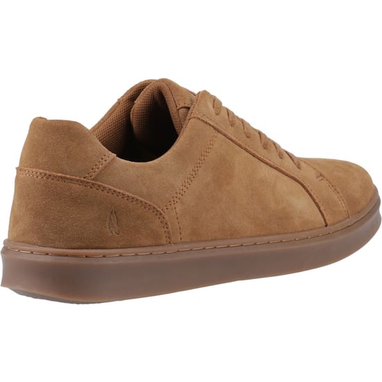 Hush Puppies Madden Herren Wildleder Turnschuhe In Beige - Image 2