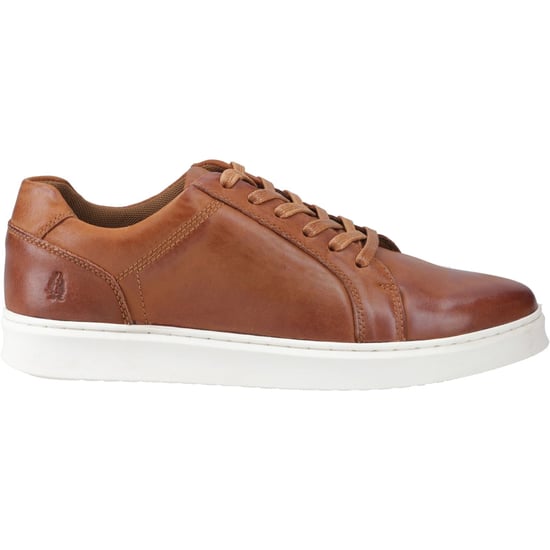 Hush Puppies Madden Herren Tan Ledersneaker - Image 4