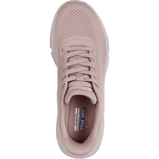 Skechers BOBS Sparrow Flex Too You Textil Damen Blush Sneakers - Image 3