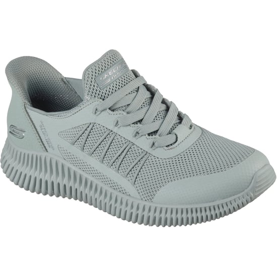 Skechers BOBS Geo Lite Divine Pace Damen Sneakers in Salbeigrün - Image 1