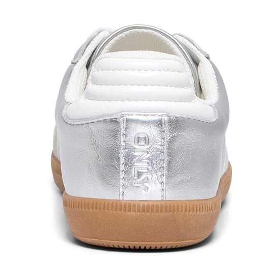 NUR Amber Polyester Damen Silberne Sneaker - Image 2