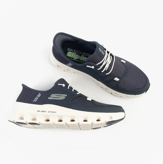 Skechers Glide-Step Pro Herren Sneaker Navy/Grau - Image 2