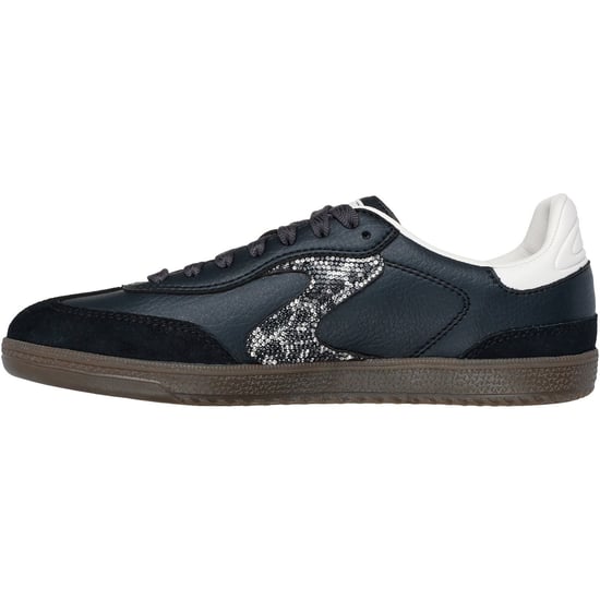 Skechers Hotshot Funkelnde Punkte Damen Schwarz/Weiß Sneakers - Image 4