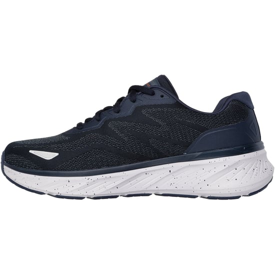 Skechers Edgeride Konzo Herren Textil Sneaker In Marineblau/orange - Image 4