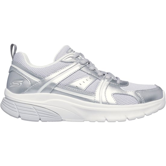 Skechers BOBS Vamos Damen Silber Sneakers - Image 2