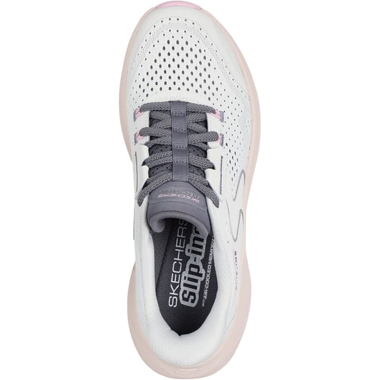 Skechers Skech Cloud Plush Horizon Polyester Damen Weiß/Multi Sneaker - Image 3