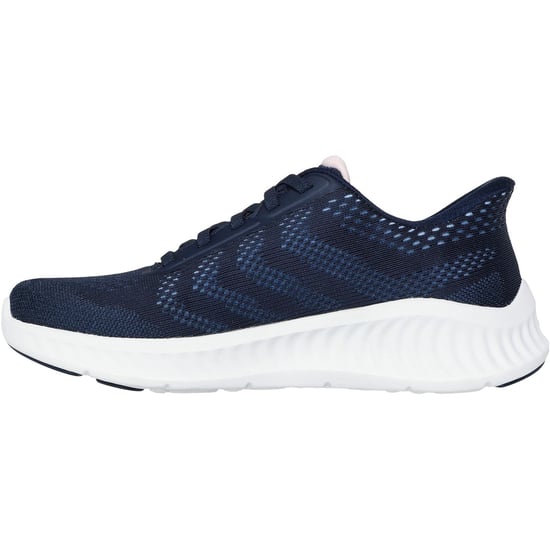 Skechers Go Walk Now Khloe Textil Damen Sneaker Navy/Weiß - Image 4