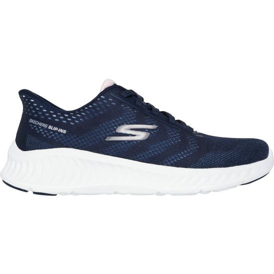 Skechers Go Walk Now Khloe Textil Damen Sneaker Navy/Weiß - Image 5