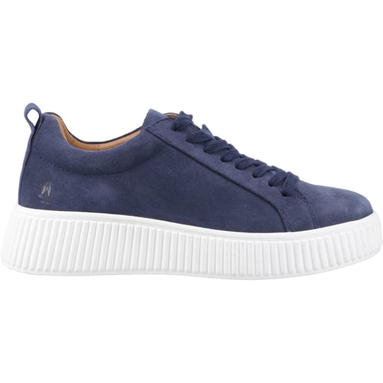 Hush Puppies Harlow Suede Damen Sneaker aus Wildleder in Indigoblau - Image 5