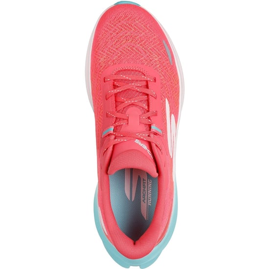 Skechers Performance GO RUN Ride 12 Damen Sneaker in Koralle aus Stoff - Image 3