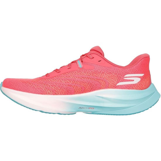 Skechers Performance GO RUN Ride 12 Damen Sneaker in Koralle aus Stoff - Image 4