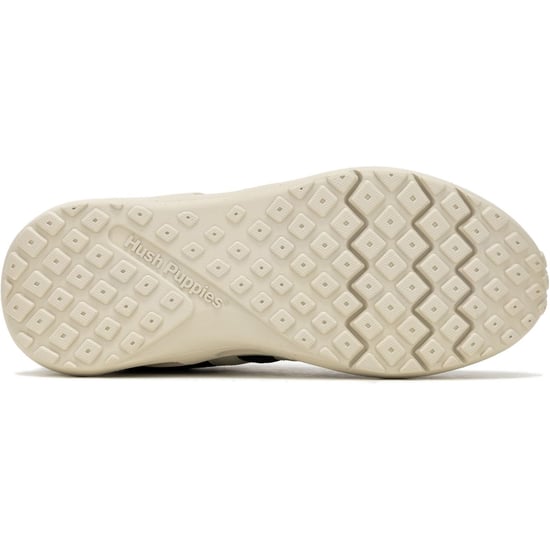 Hush Puppies Seventy8 Retro Runner Suede Damenschwarze Turnschuhe - Image 3