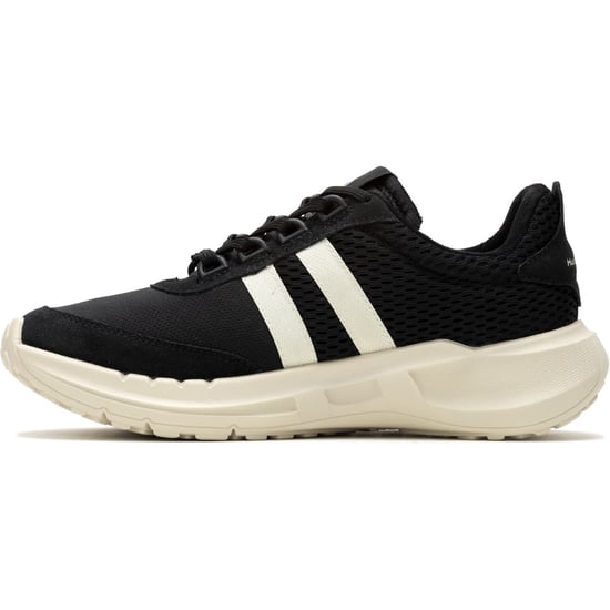 Hush Puppies Seventy8 Retro Runner Suede Damenschwarze Turnschuhe - Image 5