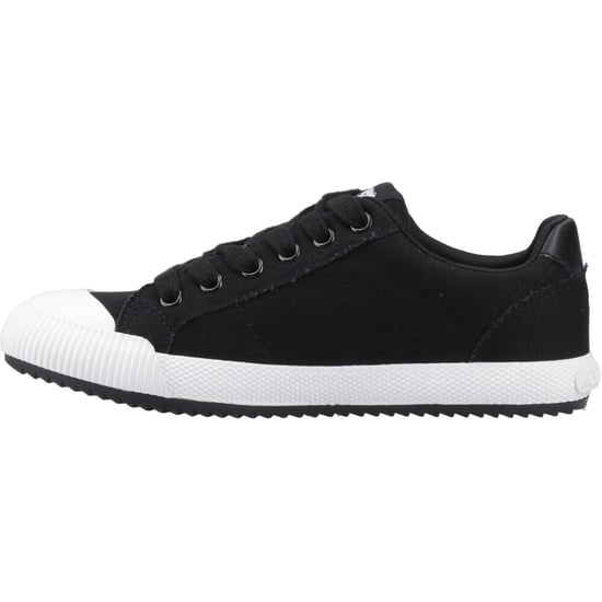Rocket Dog Cheery Niedrige Baumwoll-Damen Sneaker Schwarz - Image 4