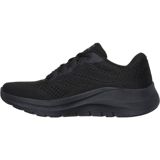 Skechers Arch Fit 2.0 Big League Polyester Damen Schwarze Sneaker - Image 4
