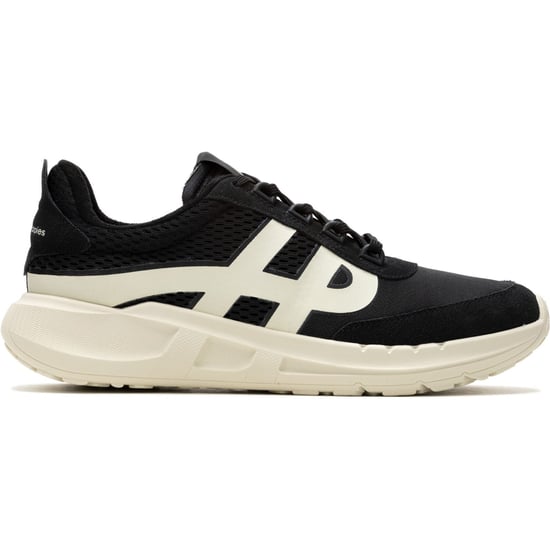 Hush Puppies Seventy8 Retro Runner Herren Sneaker Aus Schwarzem Wildleder - Image 6