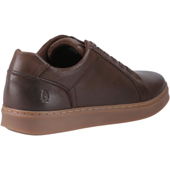 Hush Puppies Madden Herren Sneaker Aus Leder In Kaffeebraun - Image 2