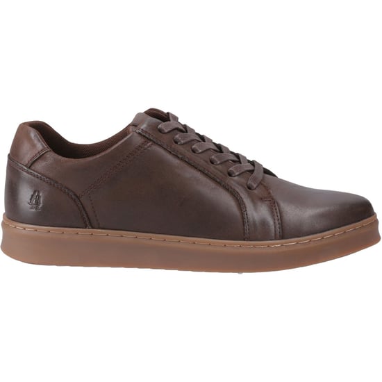 Hush Puppies Madden Herren Sneaker Aus Leder In Kaffeebraun - Image 5