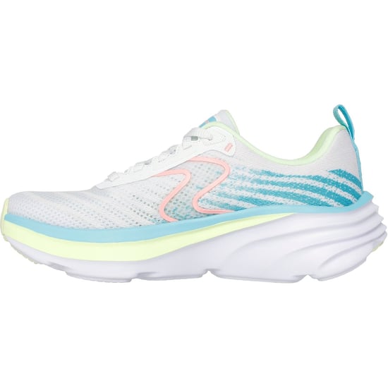 Skechers Performance D'Lux Vapor Cool Breeze Textile Damen Weiß/Multi Sneakers - Image 4