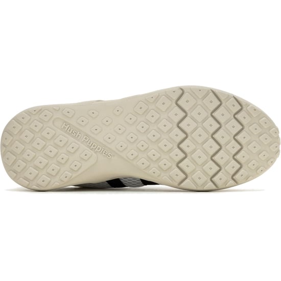 Hush Puppies Seventy8 Retro Runner Herren Sneaker Aus Weißem Wildleder - Image 3