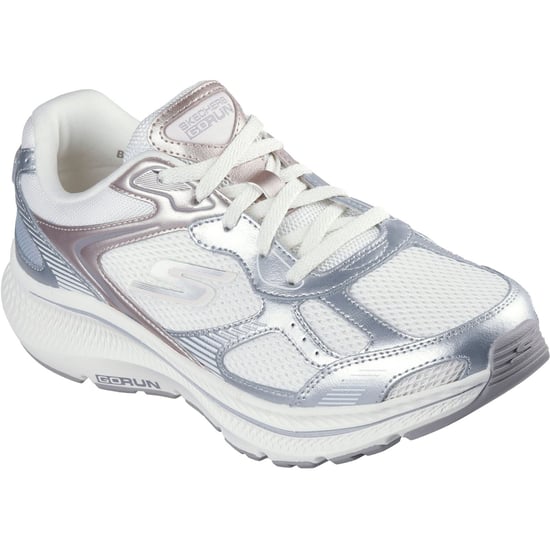 Skechers GO RUN Consistent 2.0 Volt Damen Sneaker Aus Weißem Leder - Image 1